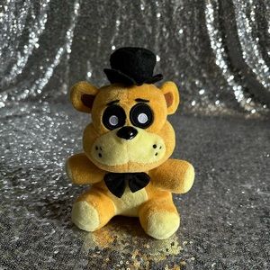 NWOT Five Nights at Freddy’s Freddy Fazbear Plush with Top Hat and Bow tie